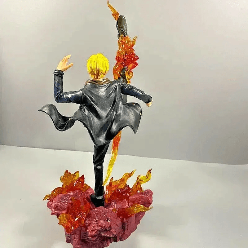Sanji Vinsmoke One Piece Figure With Diable Jambe Pose - ToylandEU