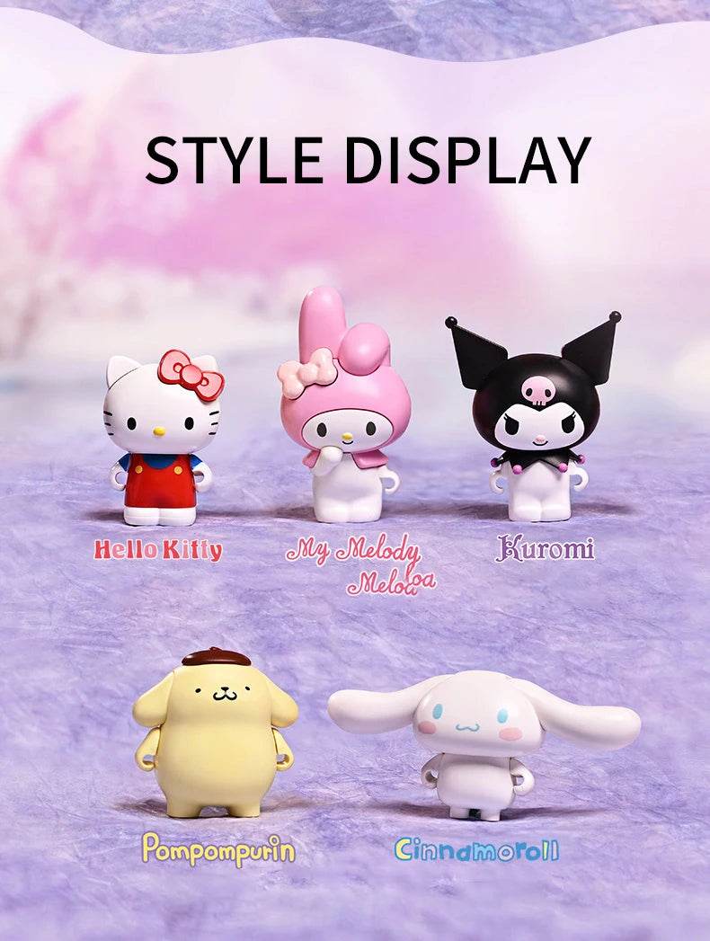 Sanrio Assembled Toy Building Blocks Hello Kitty Kuromi Cinnamoroll My Melody Model Bricks - ToylandEU