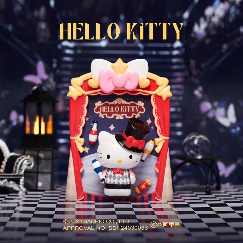 Sanrio Circus Series Figure Magnetic Building Blocks DIY Toy - ToylandEU