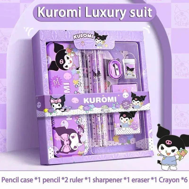  Sanrio Family Cinnamoroll, Kuromi, and Melody Stationery Gift Box Set, Children's Gift Back-to-School Christmas Gift -  ToylandEU™