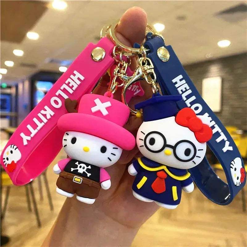 Hello Kitty Keychains Sanrio Kawaii Durable Car Charms - ToylandEU