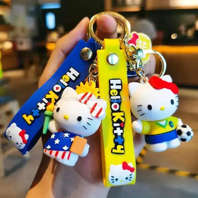 Hello Kitty Keychains Sanrio Kawaii Durable Car Charms - ToylandEU