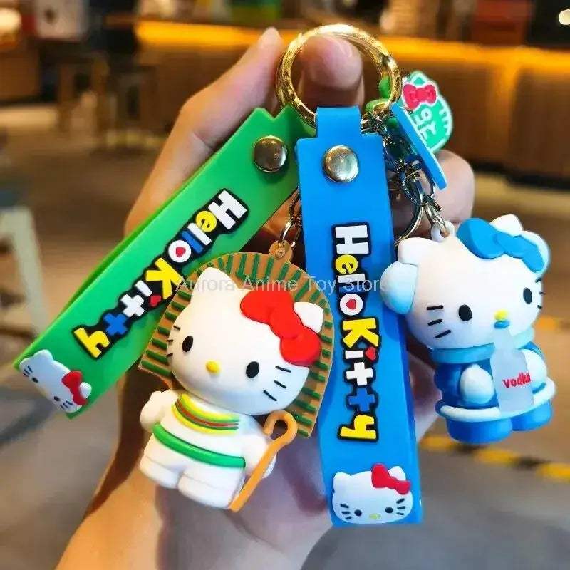 Hello Kitty Keychains Sanrio Kawaii Durable Car Charms - ToylandEU