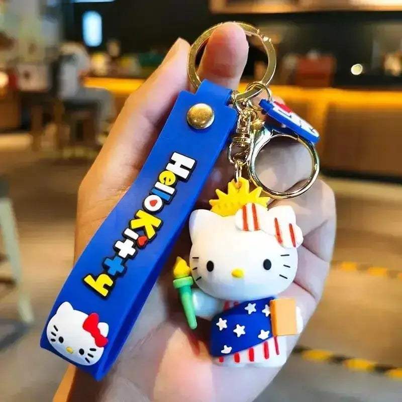 Hello Kitty Keychains Sanrio Kawaii Durable Car Charms - ToylandEU