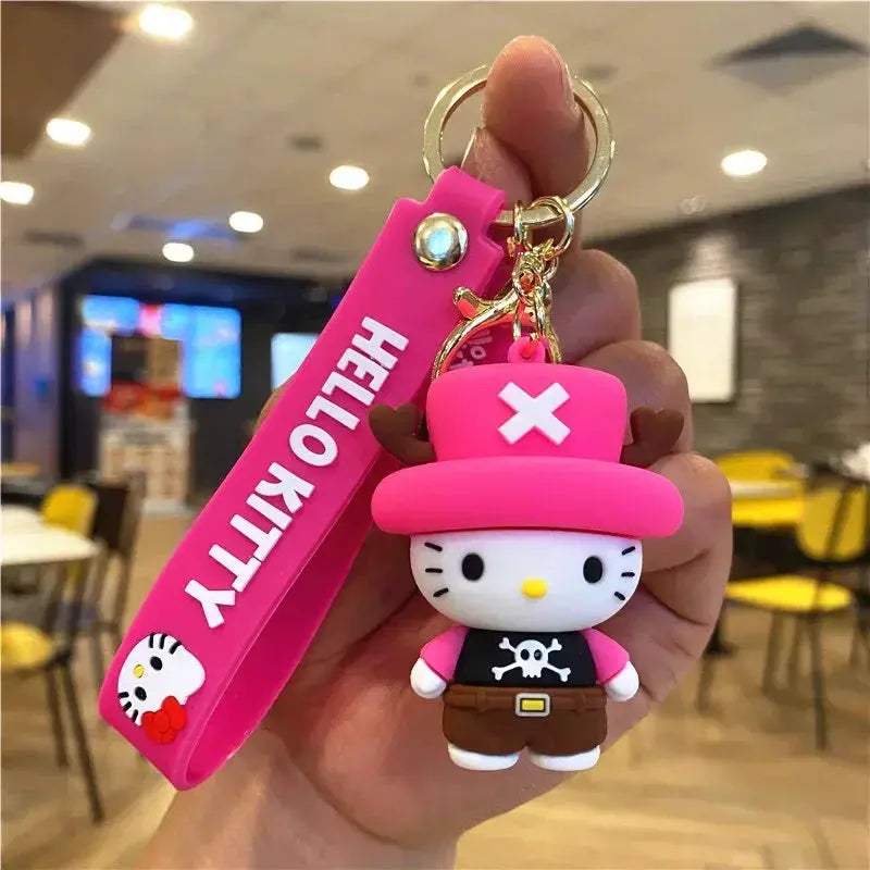 Hello Kitty Keychains Sanrio Kawaii Durable Car Charms - ToylandEU
