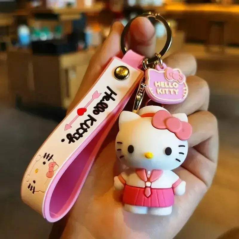 Hello Kitty Keychains Sanrio Kawaii Durable Car Charms - ToylandEU