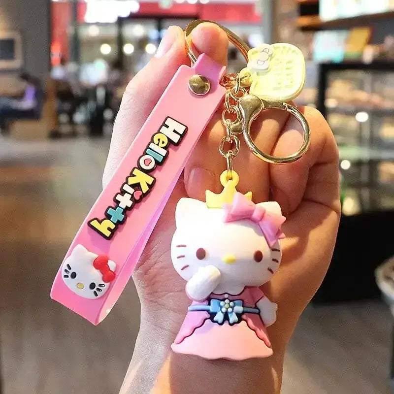 Hello Kitty Keychains Sanrio Kawaii Durable Car Charms - ToylandEU