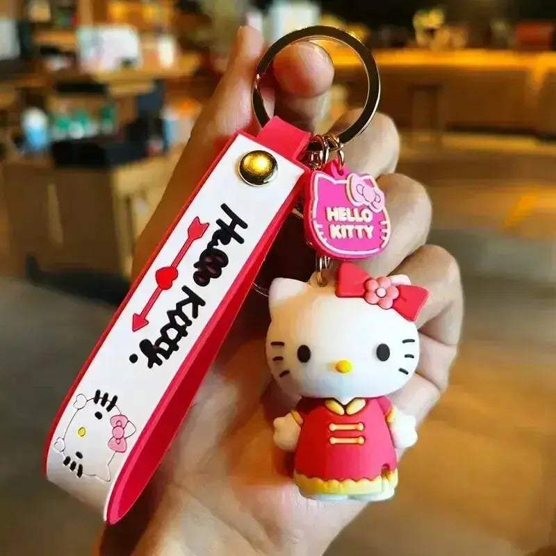 Hello Kitty Keychains Sanrio Kawaii Durable Car Charms - ToylandEU