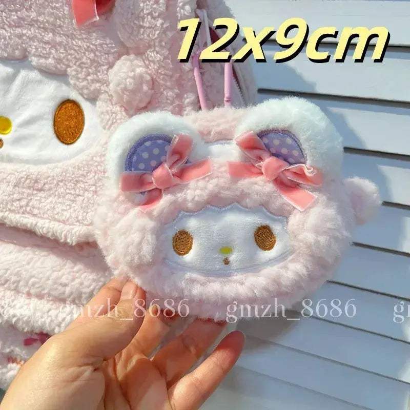 Sanrio My Melody Plush Backpack School Bag Japanese Large Capacity - ToylandEU