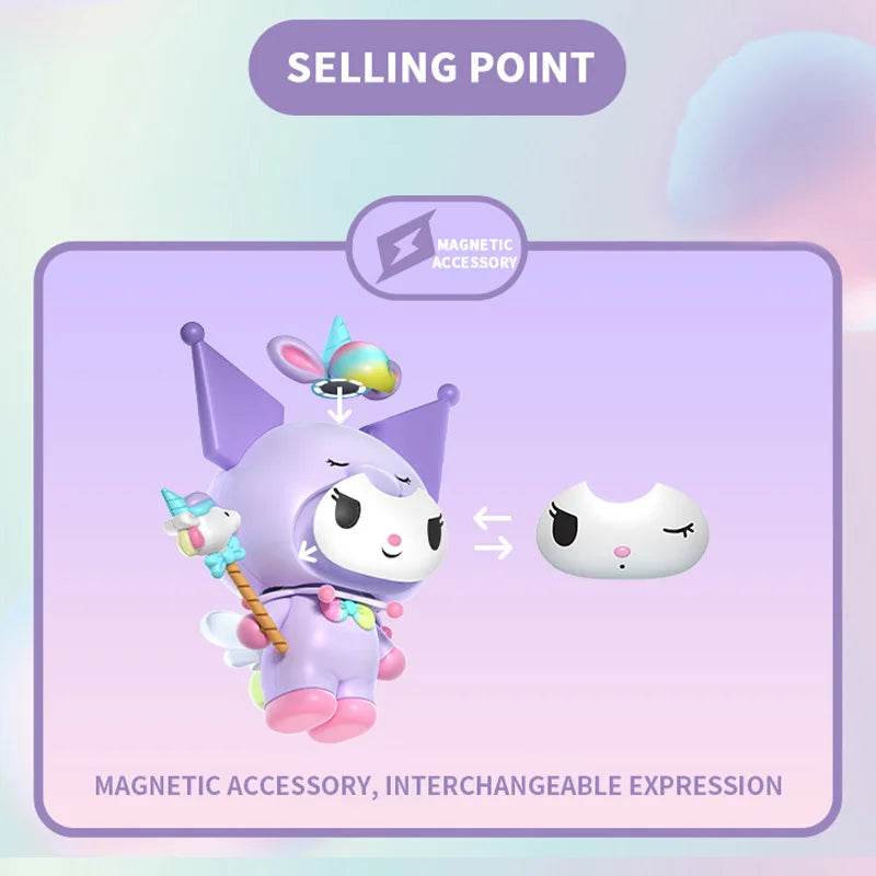 Sanrio Series Building Blocks Cute Unicorn Kuromi My Melody - ToylandEU