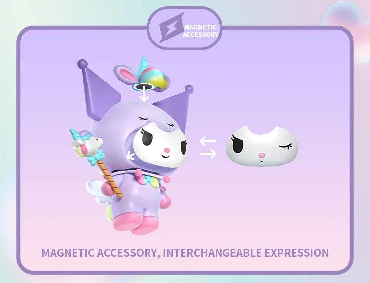 Sanrio Series Building Blocks Cute Unicorn Kuromi My Melody - ToylandEU