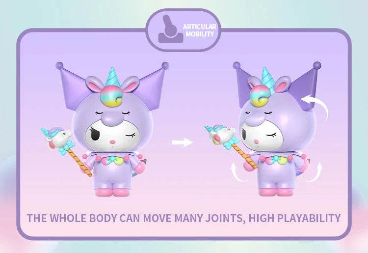 Sanrio Series Building Blocks Cute Unicorn Kuromi My Melody - ToylandEU