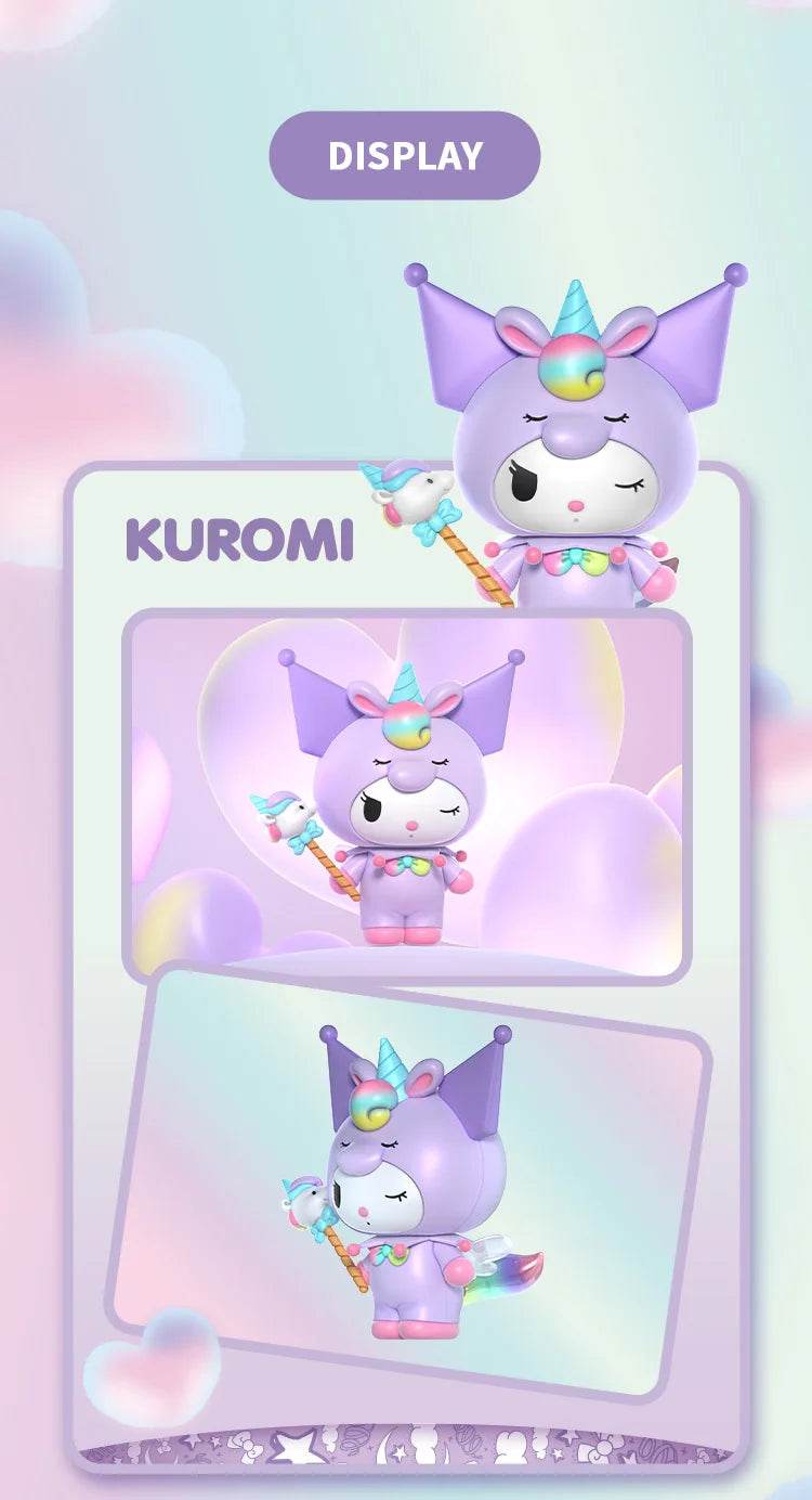 Sanrio Series Building Blocks Cute Unicorn Kuromi My Melody - ToylandEU