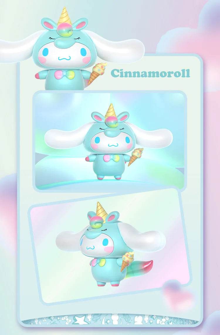 Sanrio Series Building Blocks Cute Unicorn Kuromi My Melody - ToylandEU