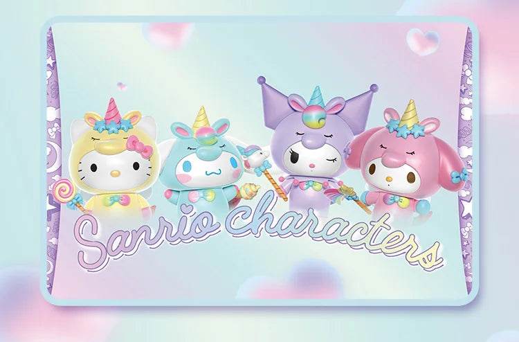 Sanrio Series Building Blocks Cute Unicorn Kuromi My Melody - ToylandEU
