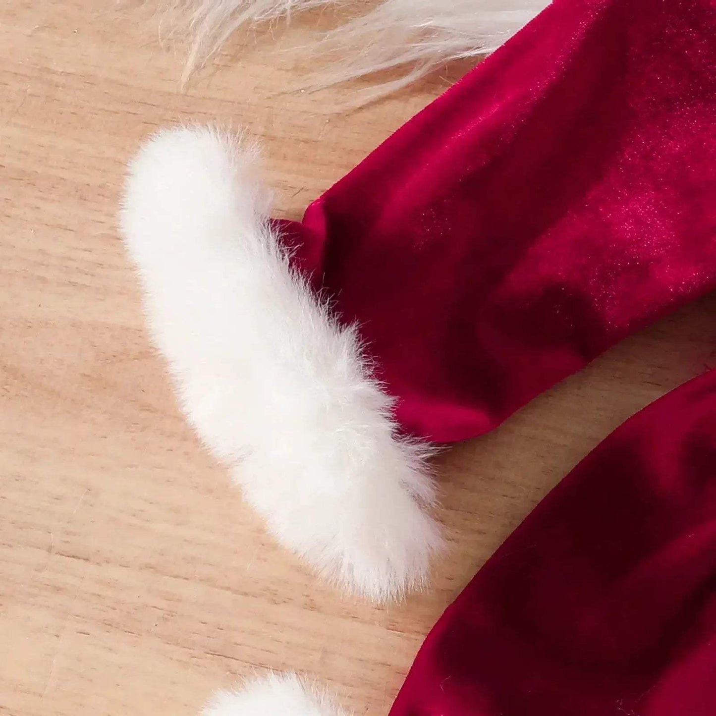 Santa Baby Velvet Christmas Dress For Newborn Girls - ToylandEU