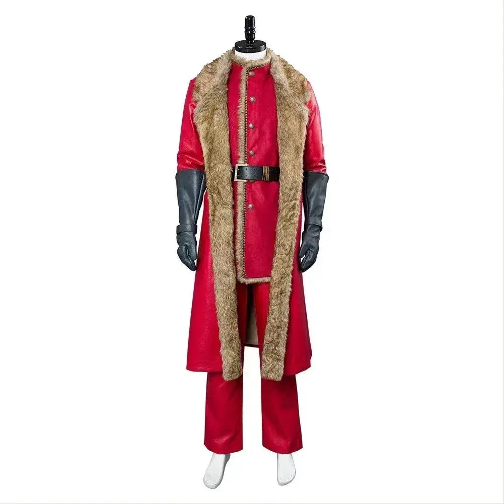 Santa Claus Cosplay Costume With Wig Hat For Men Movie - ToylandEU