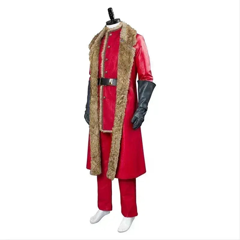 Santa Claus Cosplay Costume With Wig Hat For Men Movie - ToylandEU