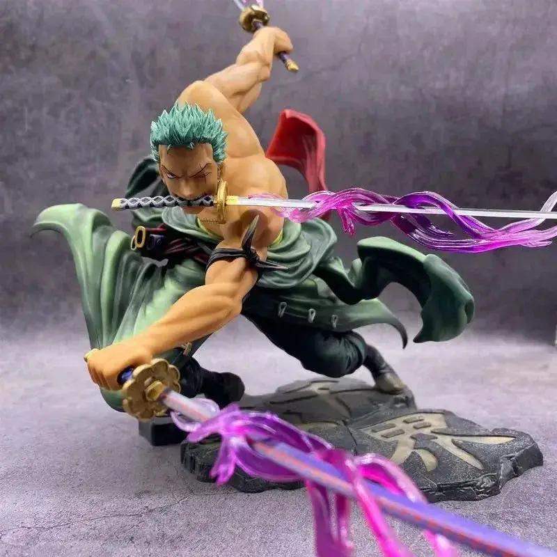 Zoro One Piece Figure Santoryu Ogi King of Hell PVC - ToylandEU