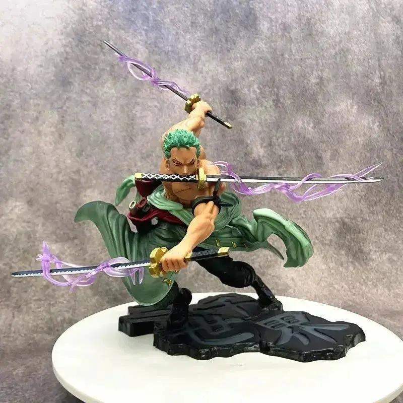 Zoro One Piece Figure Santoryu Ogi King of Hell PVC - ToylandEU