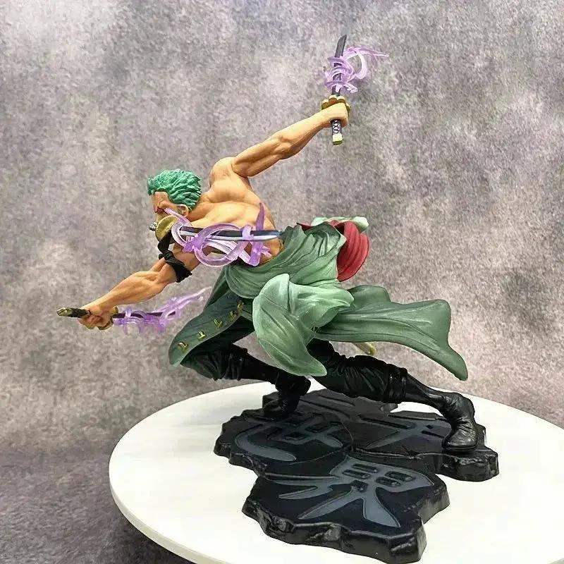 Zoro One Piece Figure Santoryu Ogi King of Hell PVC - ToylandEU