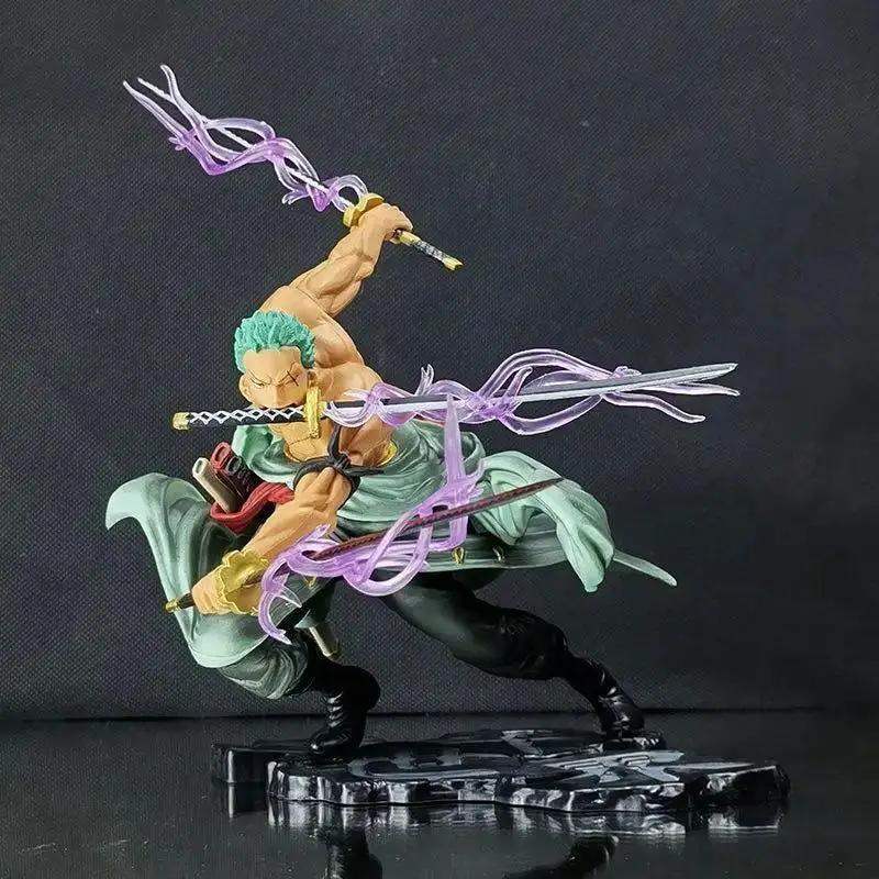 Zoro One Piece Figure Santoryu Ogi King of Hell PVC - ToylandEU