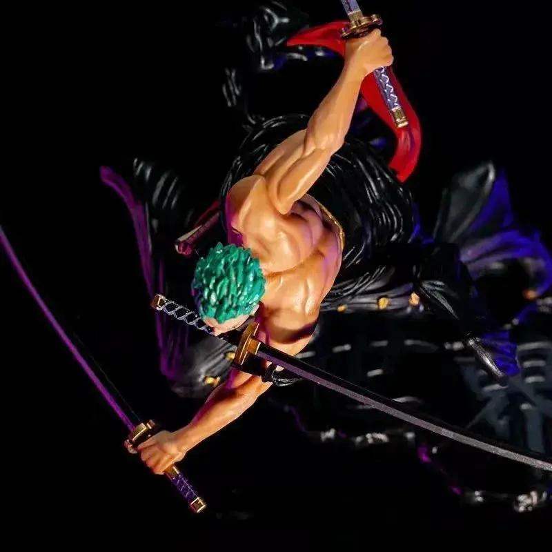 Zoro One Piece Figure Santoryu Ogi King of Hell PVC - ToylandEU