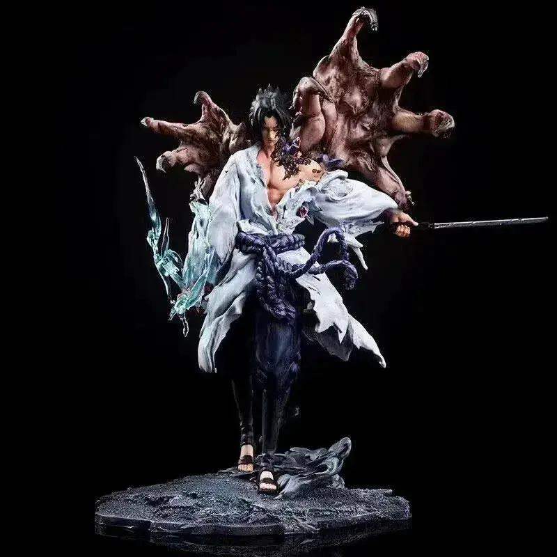 Sasuke Uchiha Figure, Cursed Seal Of Heaven Figurine, Anime Gifts 31cm/12in - ToylandEU