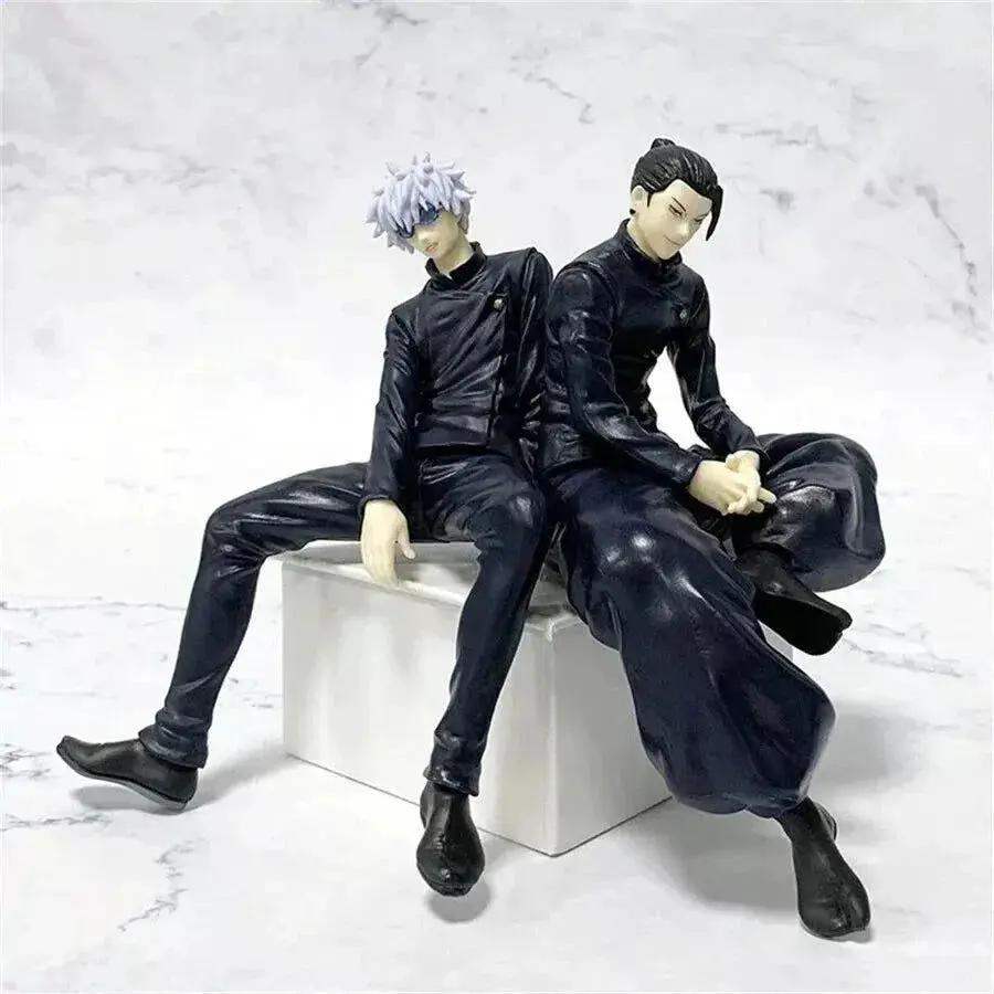 Satoru Gojo & Geto Suguru Figurines, Jujutsu Kaisen Anime Collectible 5 in - ToylandEU