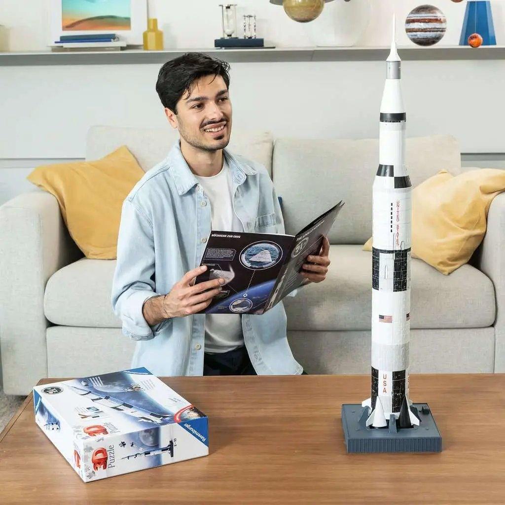  Saturn V Rocket 3D Jigsaw Puzzle NASA 504 Premium -  ToylandEU™