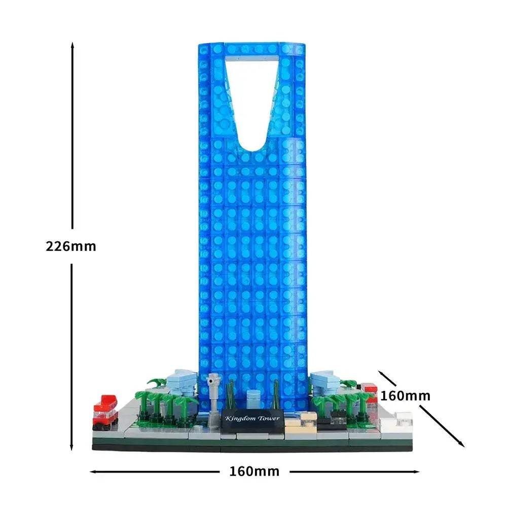 Saudi Kingdom Building Blocks Set Lego Compatible Desk Decor - ToylandEU