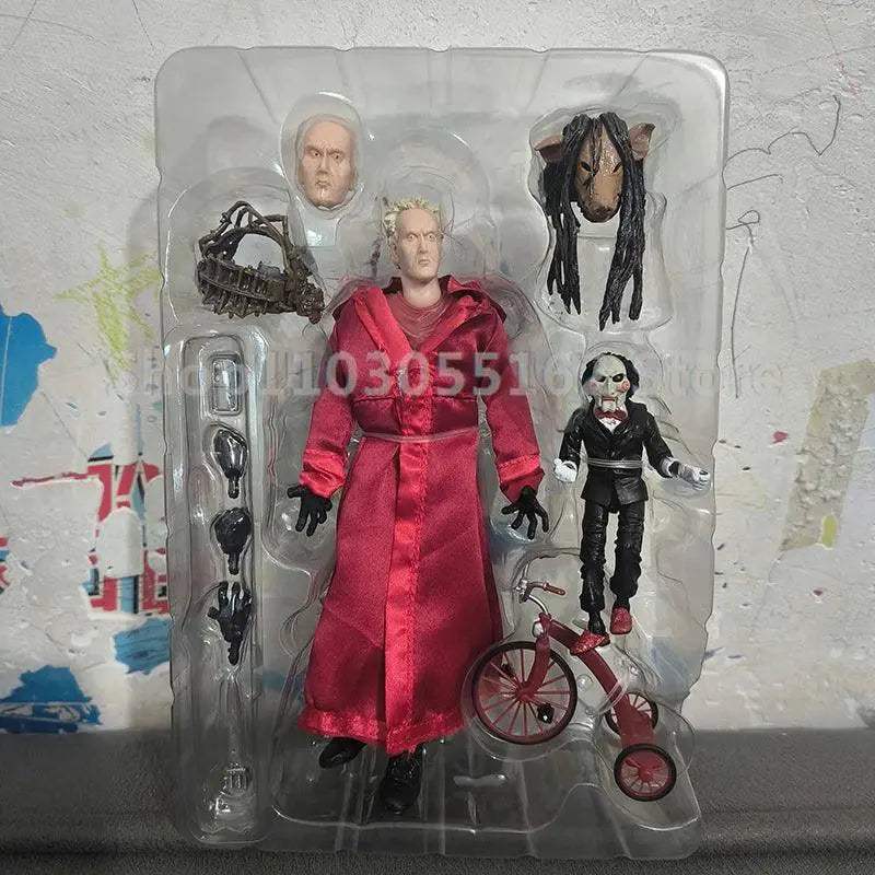 Saw Jigsaw Red Robe Action Figure Deluxe Statue Collectible - ToylandEU