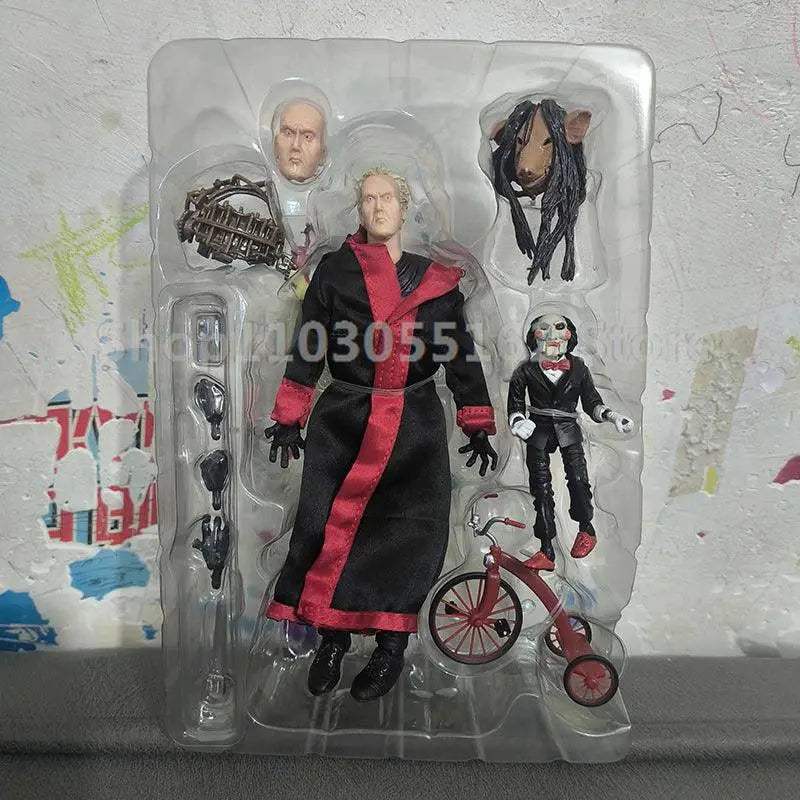 Saw Jigsaw Red Robe Action Figure Deluxe Statue Collectible - ToylandEU