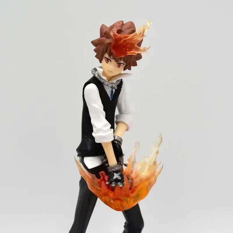Sawada Tsunayoshi Anime Figure, Katekyo Hitman Reborn Figurines Action PVC Statue 19 cm - ToylandEU