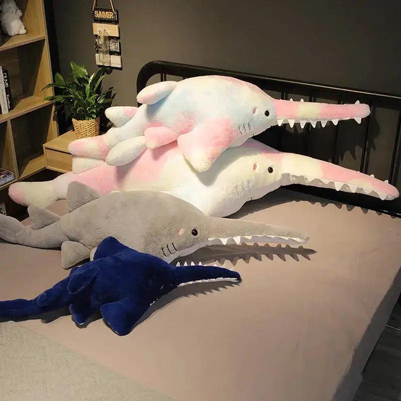  Sawtooth Shark Plush Toy Pillow For Cozy Sleep And Play -  ToylandEU™