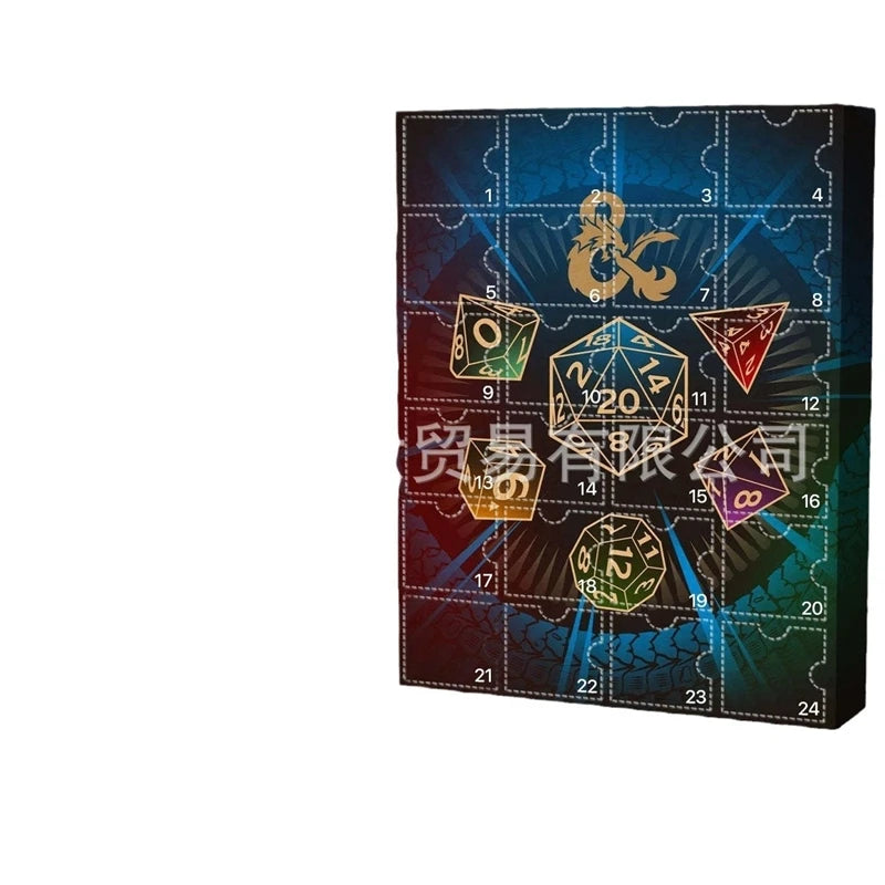 Advent Calendar | 24 Day Dungeons Theme | Mini Gifts For Gamers | Teen And Adult Holiday Stocking Gift