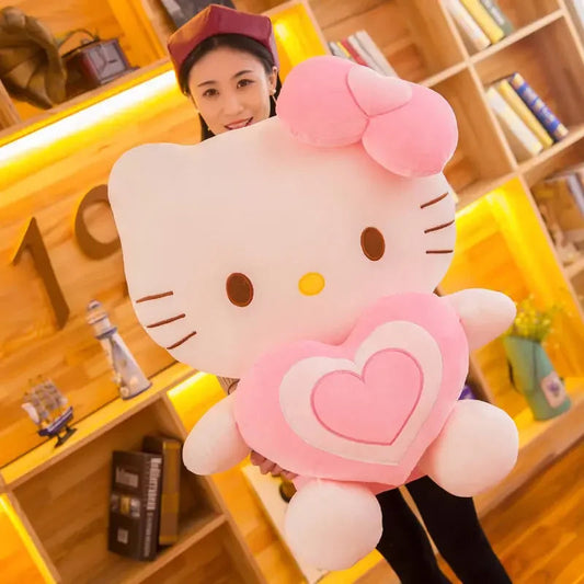 Big Size 30-60cm Sanrio Hello Kitty Cat Plush Dolls Stuffed Animal Toy - ToylandEU