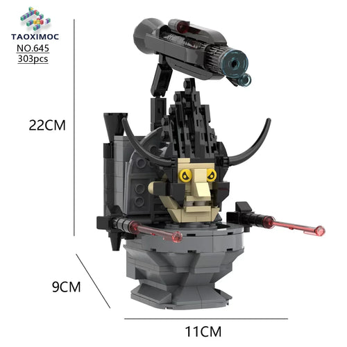 Toilet Horror Game Building Blocks with Speakerman Bosses Camera ToylandEU.com Toyland EU