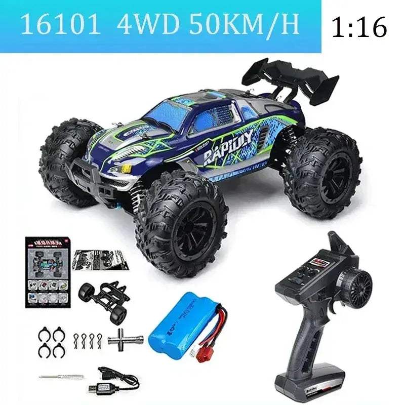 High Speed RC Car With Brushless Motor And Led Lights - ToylandEU