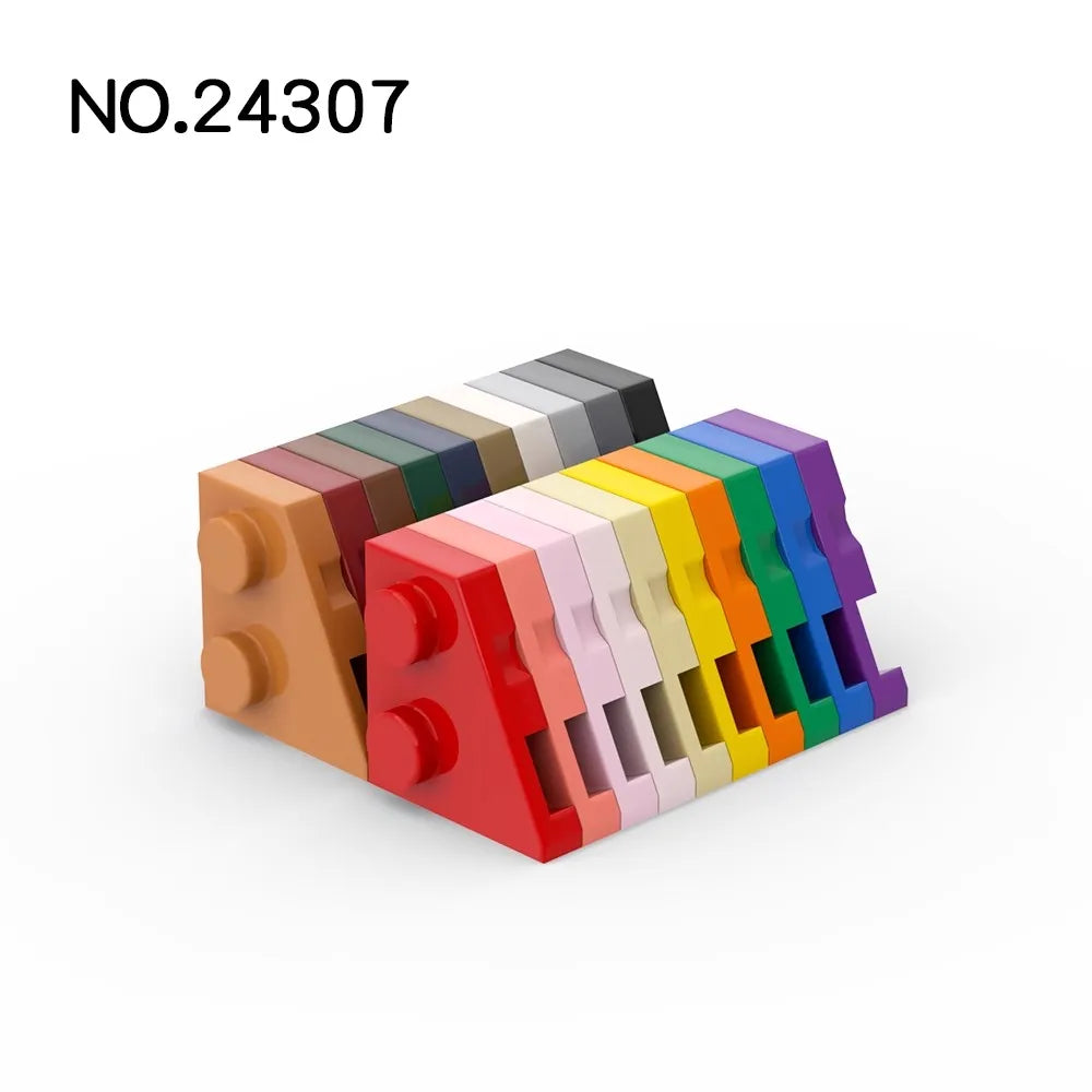 Building Block Plates | Plate 2X2 Wedge | Universal Bricks | Kids And Adults