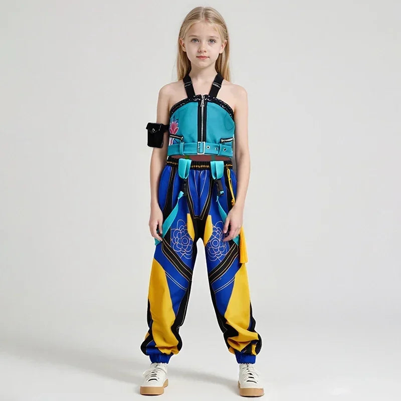 Girls Anime Costume | Full Jacket Set | Soft Knit Fabric | Youth Sizes
