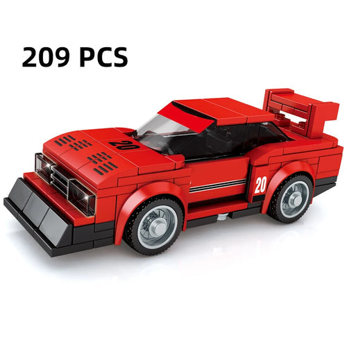 67-in-1 City Racing Sports Car Building Blocks Set for Speed Champions Models ToylandEU.com Toyland EU