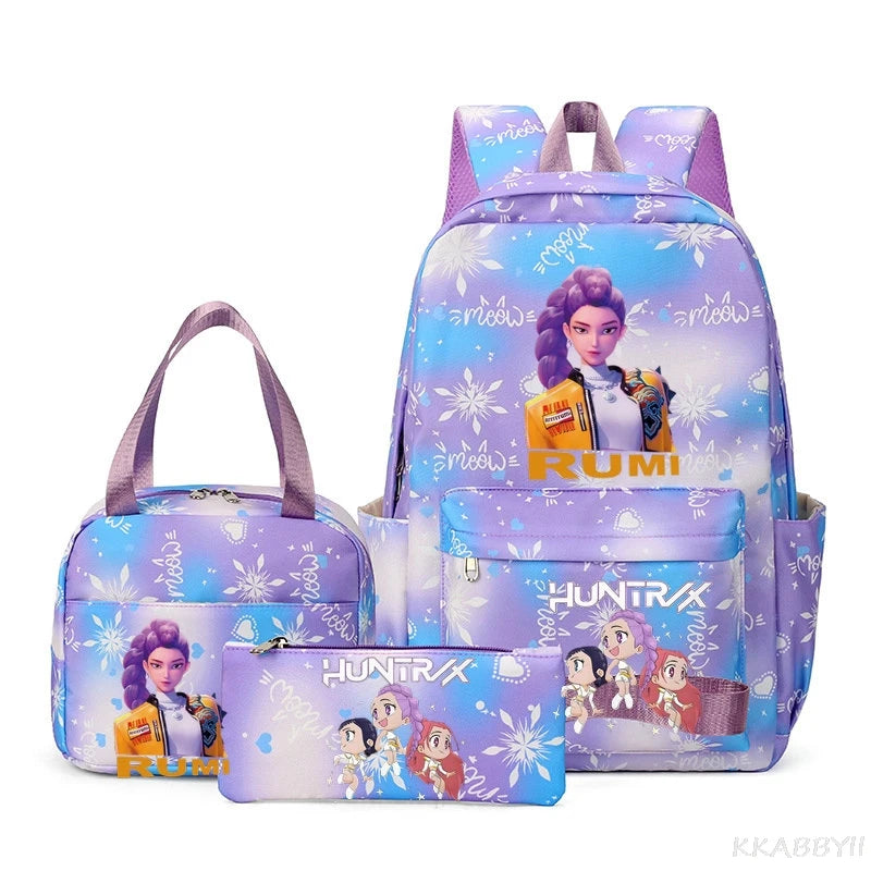 Backpack | Capacity 20-35 L | Main Material Polyester | 3pc Set