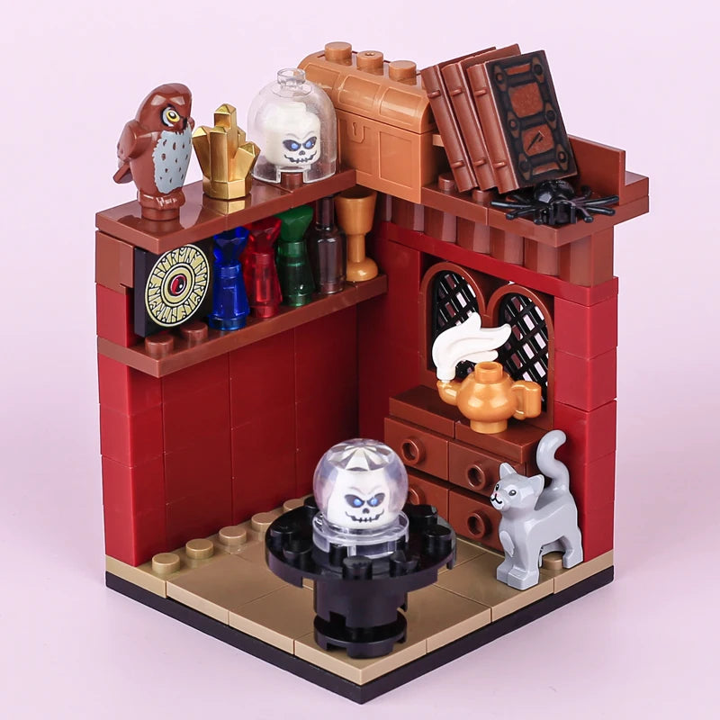 Building Blocks | Compatible With Lego | Medieval Furniture Set | For Kids