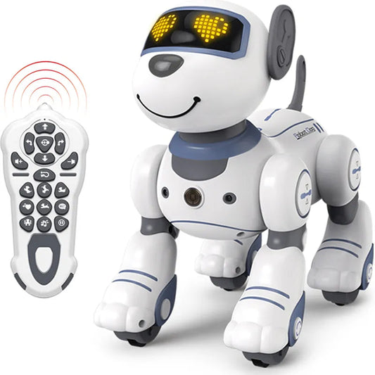 Smart Interactive Wireless Robot Dog Toy with Voice Command and Dance Features - ToylandEU