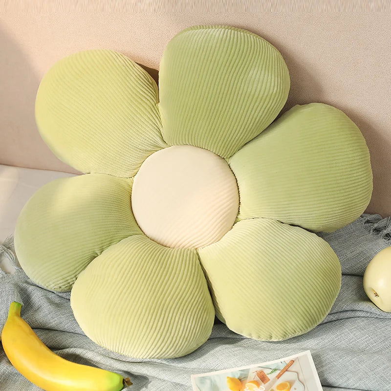 Plush Pillow | Kawaii Colorful Flower Design | PP Cotton Filling | 30/50/65 cm
