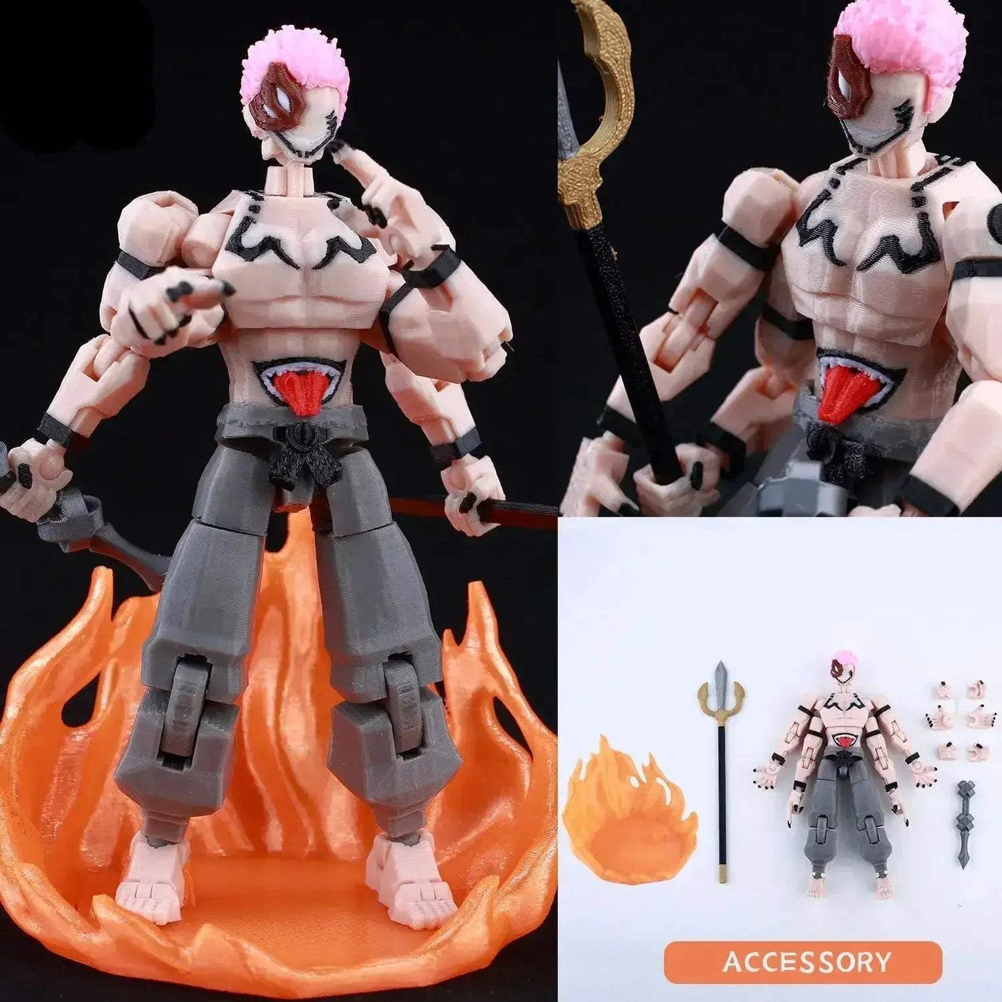 Jujutsu Kaisen 3D Printed Anime Figurine, Gojo Satoru Toji Yuji Sukuna Mahoraga Yuta - CLOUDANIMESTUDIO