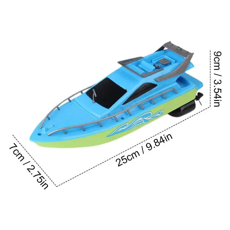 High Speed Waterproof RC Boat with Remote Control Steering
