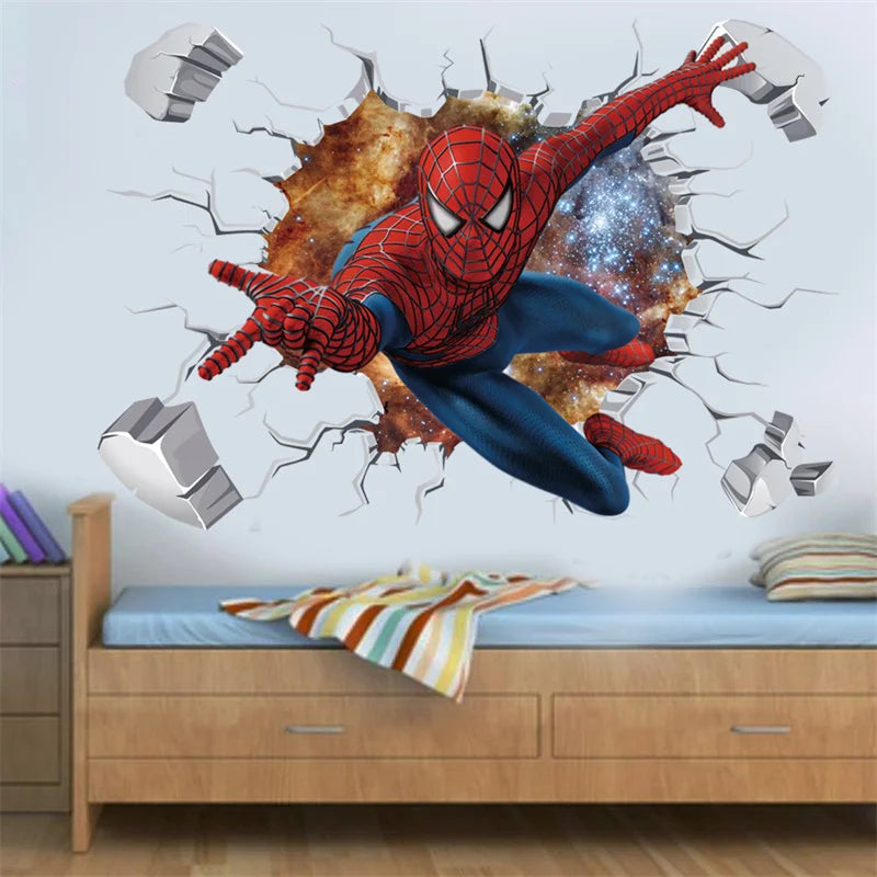 Wall Stickers | 3D Marvel Avengers | Kids Room Decor