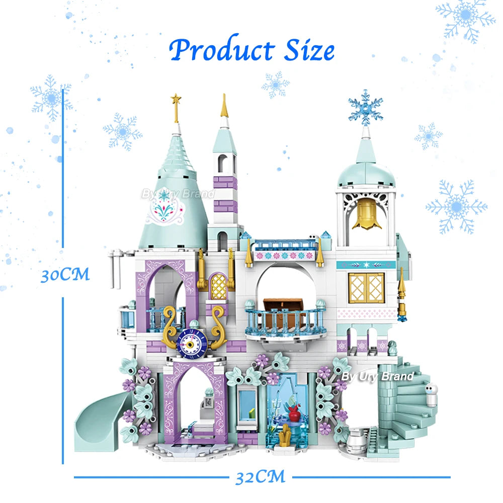 Winter Wonderland Ice Castle Building Set - ToylandEU